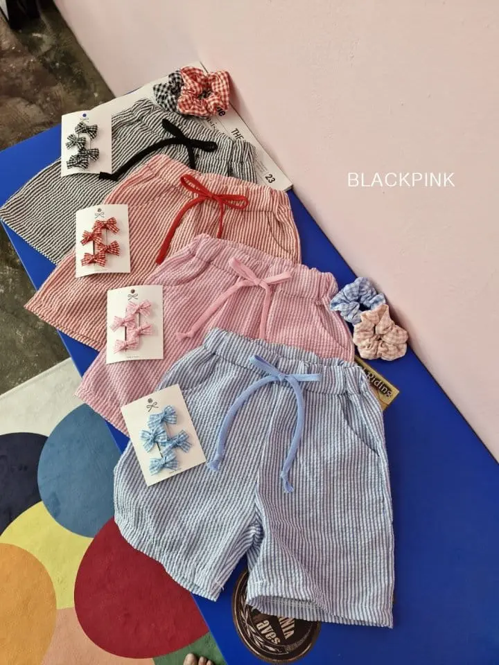 Black Pink - Korean Children Fashion - #magicofchildhood - Embo ST Shorts