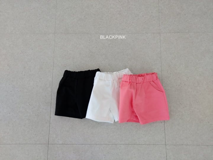 Black Pink - Korean Children Fashion - #minifashionista - Daily Short Pants - 6