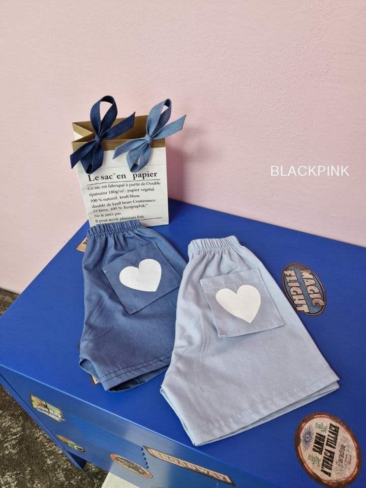 Black Pink - Korean Children Fashion - #prettylittlegirls - Denim Ribbon Pin - 10