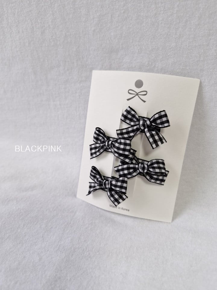 Black Pink - Korean Children Fashion - #prettylittlegirls - Mini Ribbon Set - 2