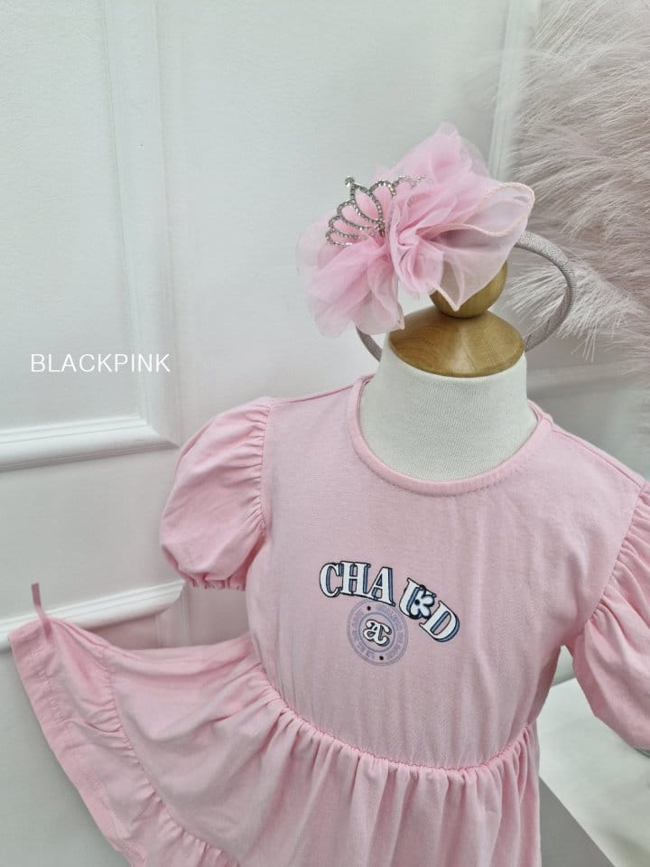 Black Pink - Korean Children Fashion - #todddlerfashion - Bonita Frill One-Piece - 6