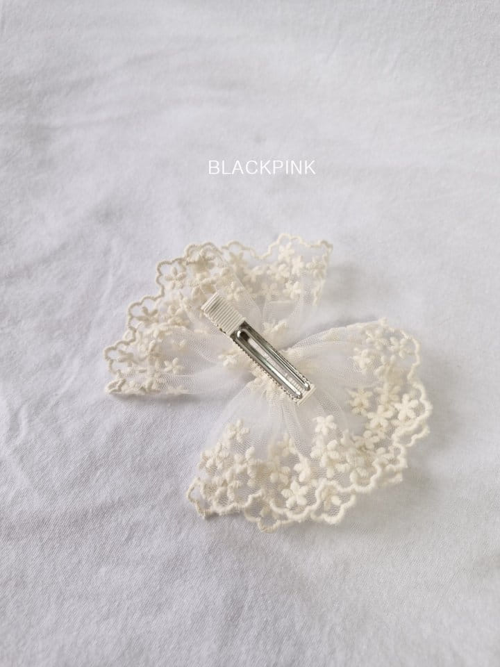 Black Pink - Korean Children Fashion - #toddlerclothing - Alicia Lace Pin - 5