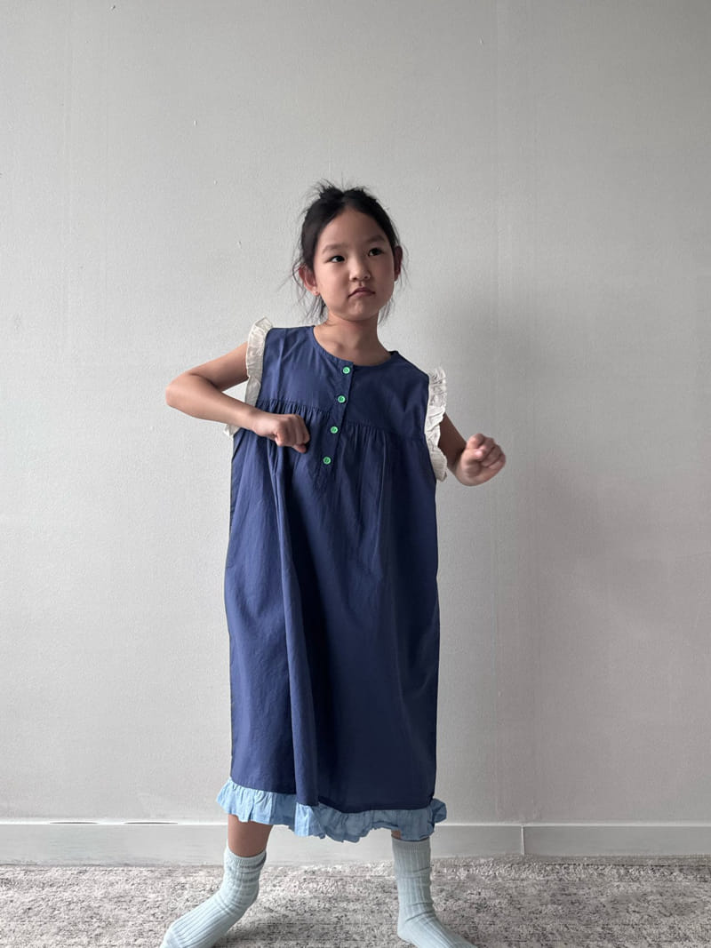 Bon Bon Butik - Korean Children Fashion - #childrensboutique - April One-Piece - 4