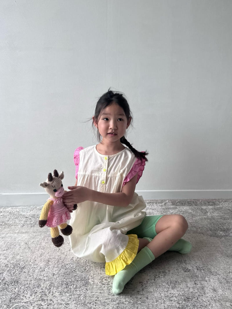 Bon Bon Butik - Korean Children Fashion - #discoveringself - April One-Piece - 5