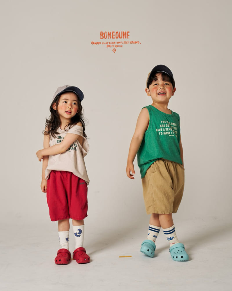 Boneoune - Korean Children Fashion - #Kfashion4kids - Tomboy L Shorts - 10