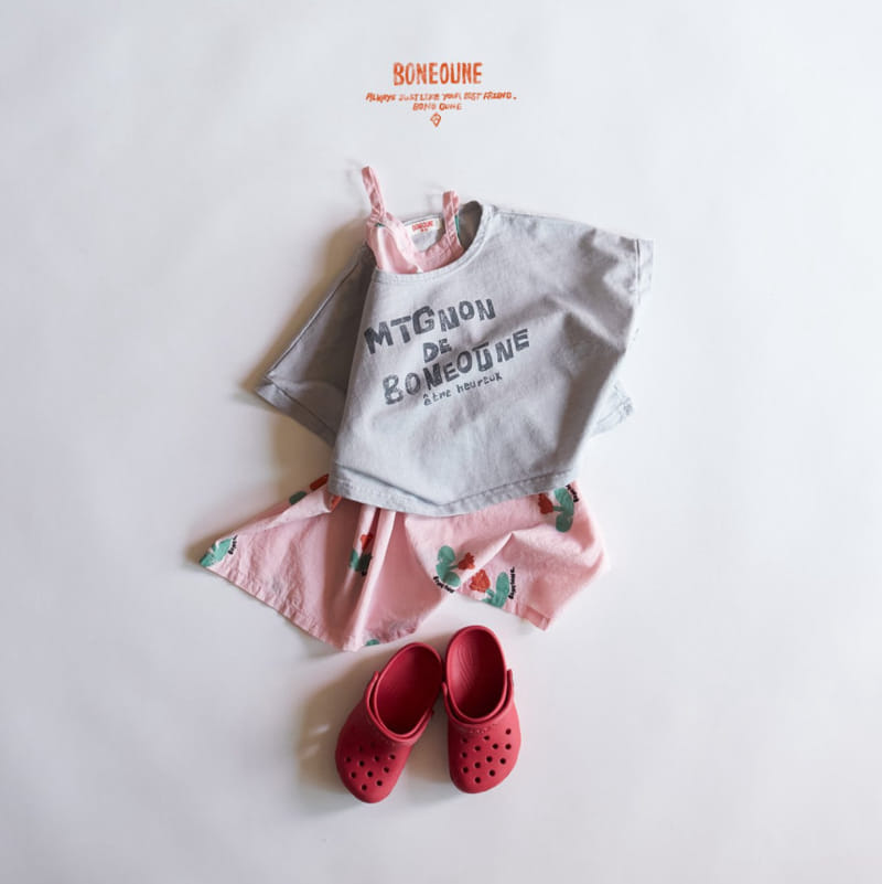 Boneoune - Korean Children Fashion - #Kfashion4kids - Pig Mignon Top - 7