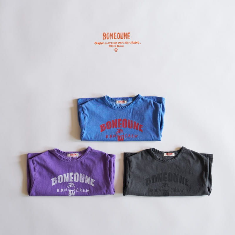 Boneoune - Korean Children Fashion - #Kfashion4kids - Crew Tee