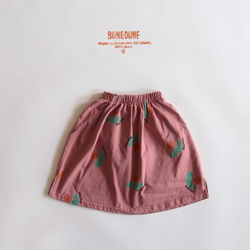 Boneoune - Korean Children Fashion - #childofig - Bhangr Flower Skirt - 3