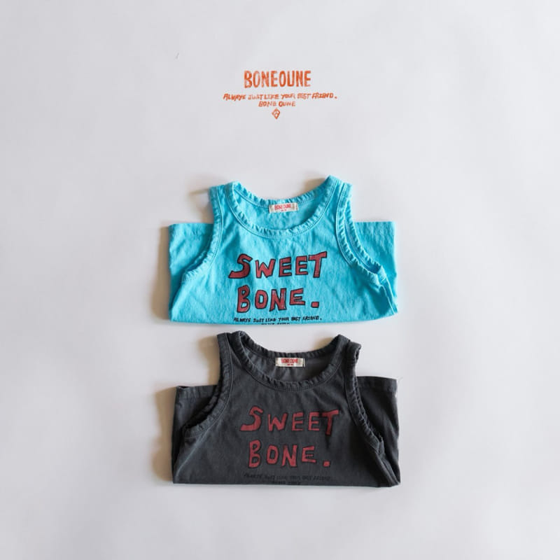 Boneoune - Korean Children Fashion - #childofig - Sweet Non Sleeve Tee