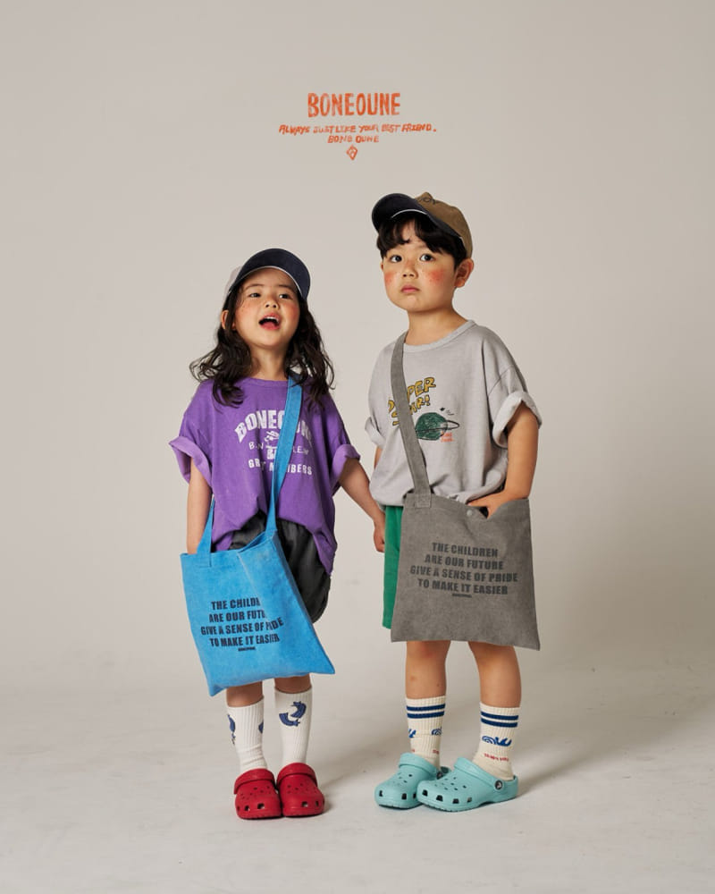 Boneoune - Korean Children Fashion - #childofig - Crew Tee - 9