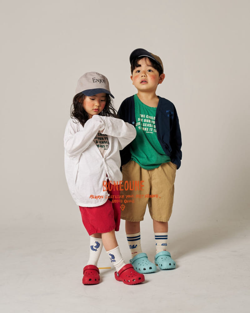 Boneoune - Korean Children Fashion - #childrensboutique - Tomboy L Shorts - 4