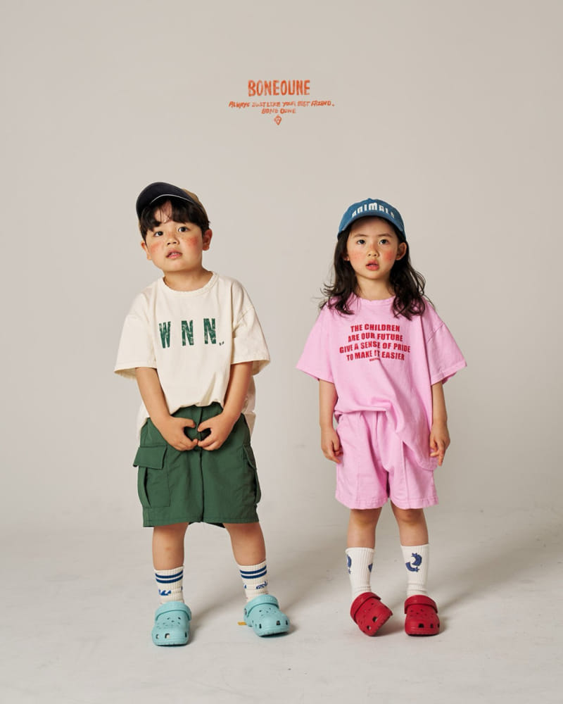 Boneoune - Korean Children Fashion - #designkidswear - Out Fit Cargo Pants - 3