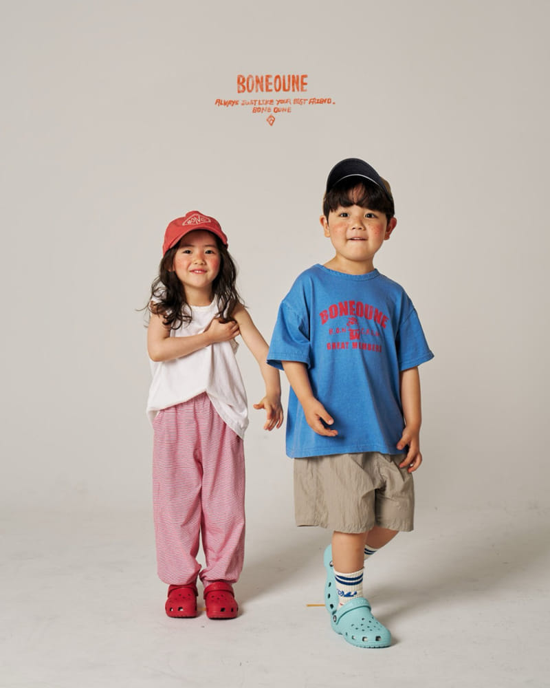 Boneoune - Korean Children Fashion - #designkidswear - Crew Tee - 11