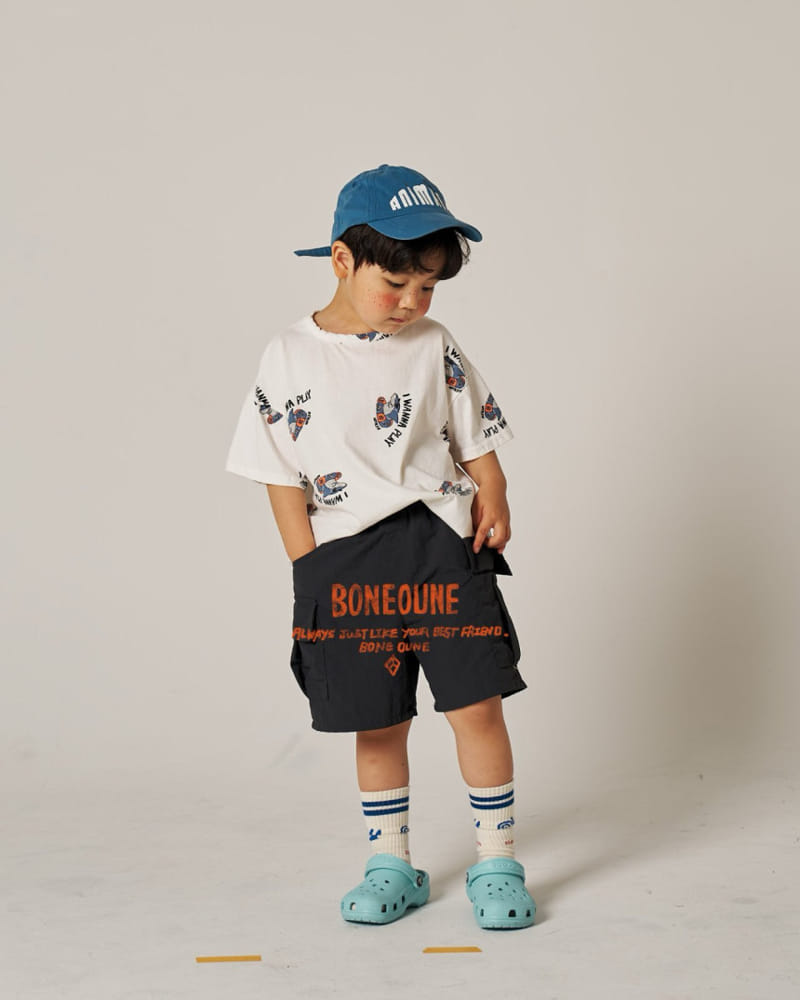 Boneoune - Korean Children Fashion - #discoveringself - Shark Short Sleeve Tee - 9