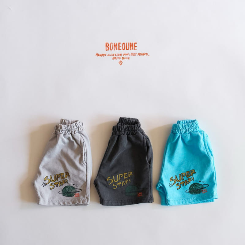 Boneoune - Korean Children Fashion - #discoveringself - Star Shorts