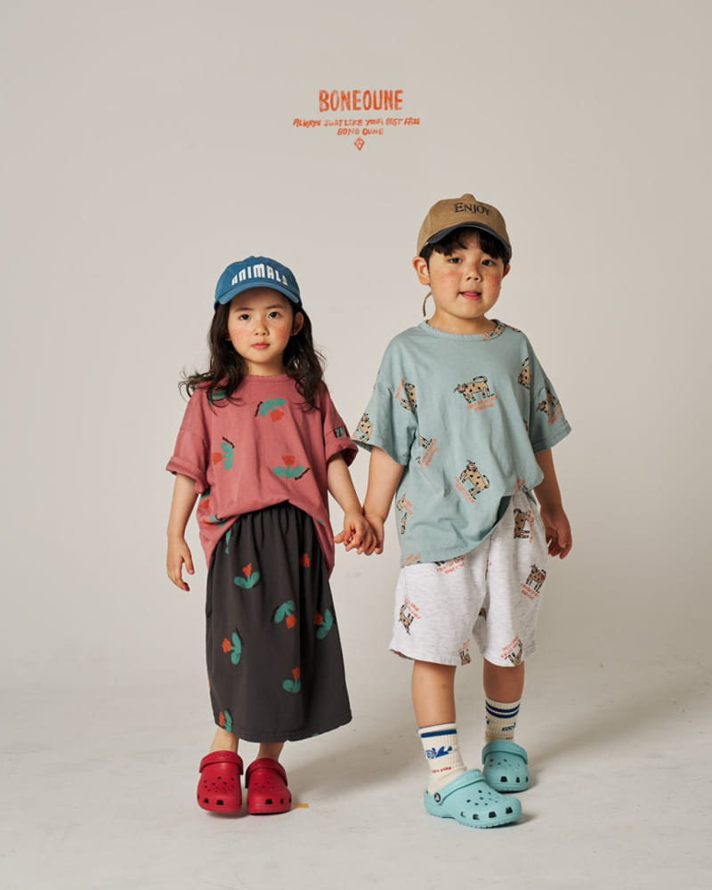 Boneoune - Korean Children Fashion - #fashionkids - Bhangr Flower Skirt - 7