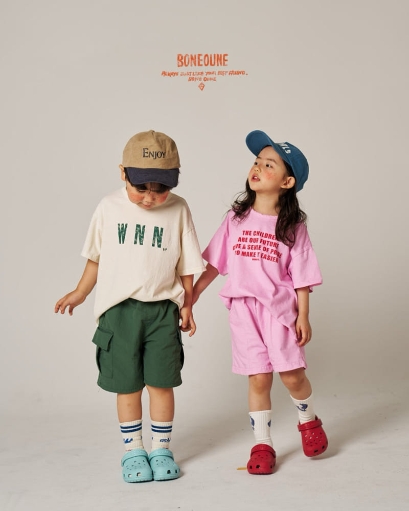 Boneoune - Korean Children Fashion - #kidsstore - Out Fit Cargo Pants - 7