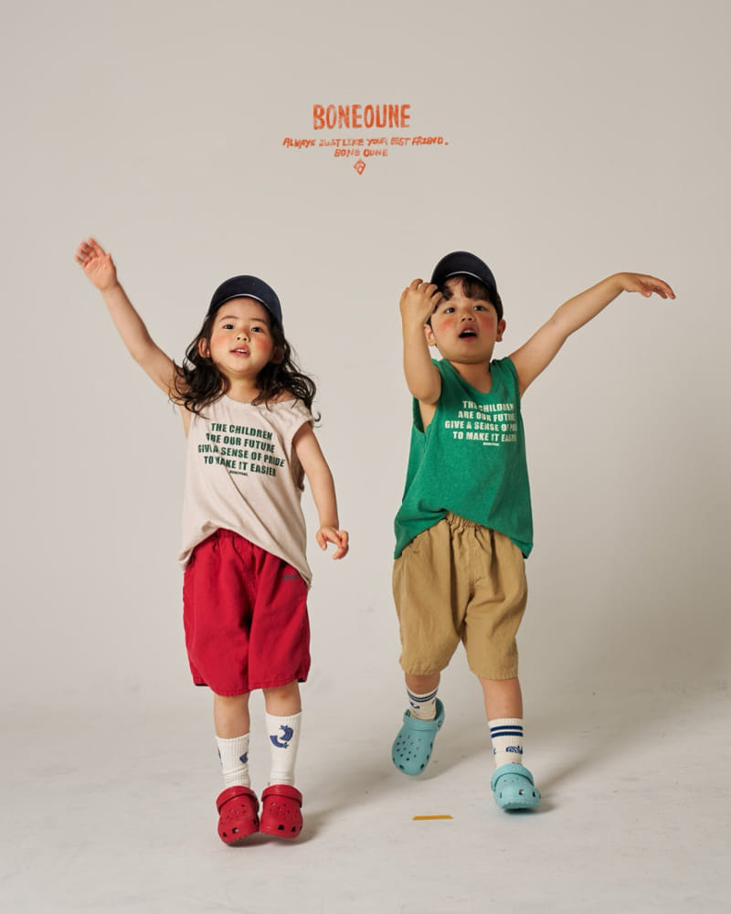 Boneoune - Korean Children Fashion - #kidzfashiontrend - Tomboy L Shorts - 9