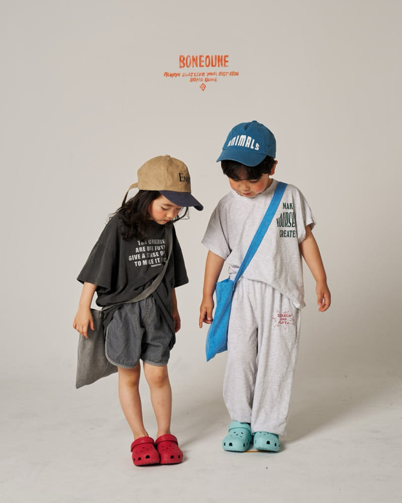 Boneoune - Korean Children Fashion - #littlefashionista - Make Self Tee - 6