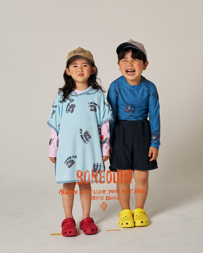 Boneoune - Korean Children Fashion - #minifashionista - Beach Tunic Towel - 6