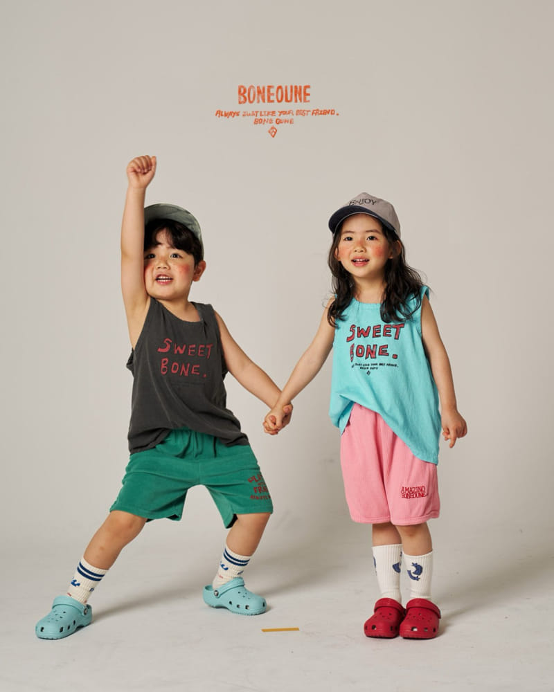 Boneoune - Korean Children Fashion - #minifashionista - Play Terry Shorts - 11