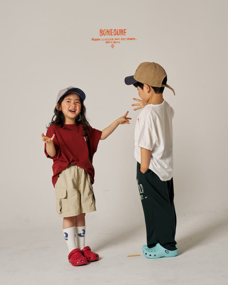 Boneoune - Korean Children Fashion - #minifashionista - Single Wide Pants - 7