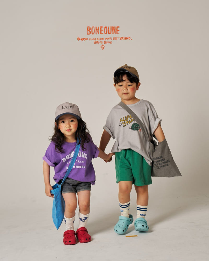 Boneoune - Korean Children Fashion - #magicofchildhood - Crew Tee - 4