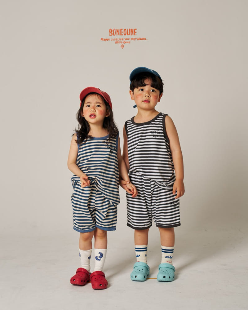 Boneoune - Korean Children Fashion - #prettylittlegirls - Sweet Red Bean ST Non Sleeve Tee - 7