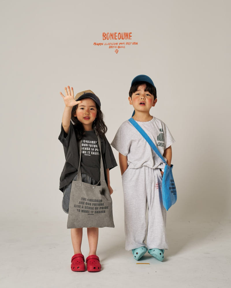 Boneoune - Korean Children Fashion - #todddlerfashion - Make Self Tee - 10