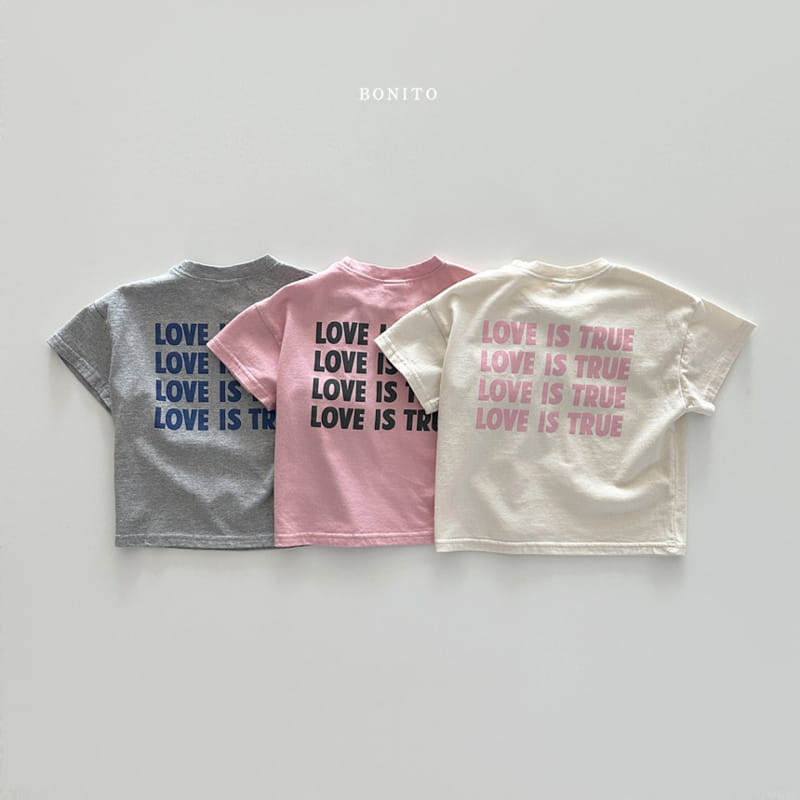 Bonito - Korean Baby Fashion - #babyboutique - Love Is True Tee