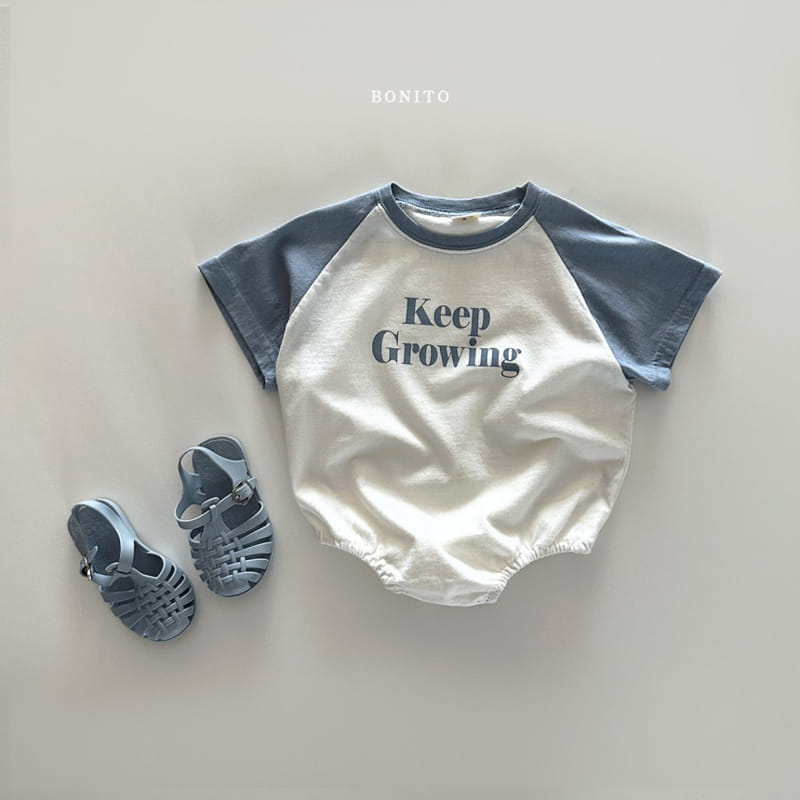 Bonito - Korean Baby Fashion - #babyboutiqueclothing - Keep Growing Body Suit - 9