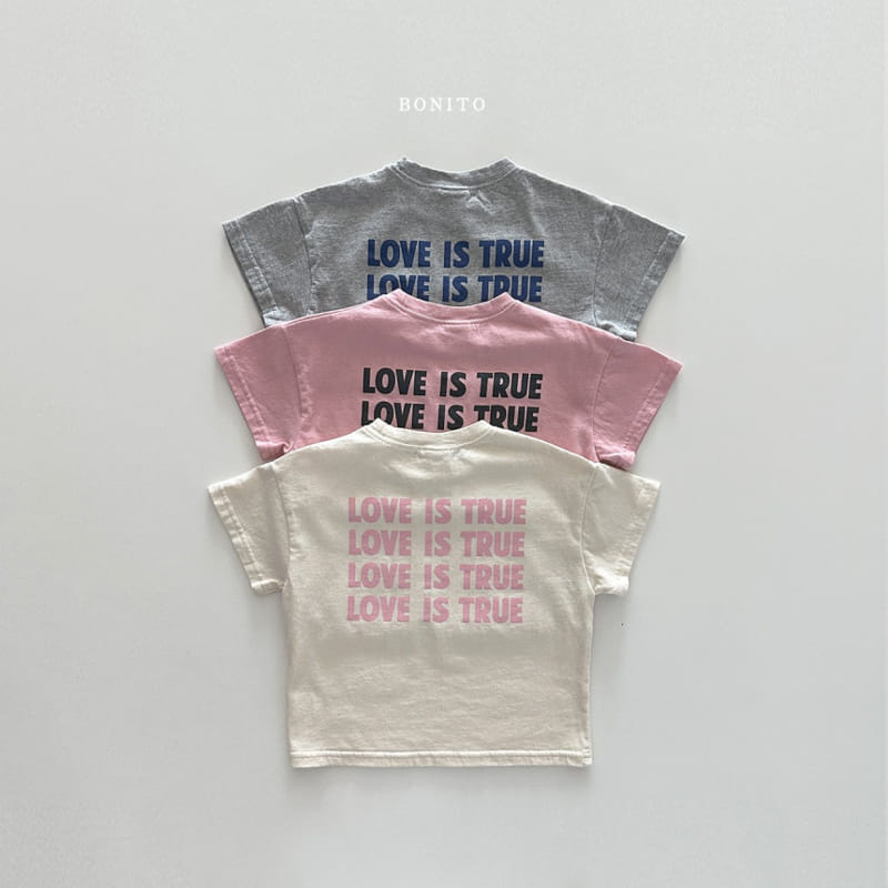 Bonito - Korean Baby Fashion - #babyclothing - Love Is True Tee - 3