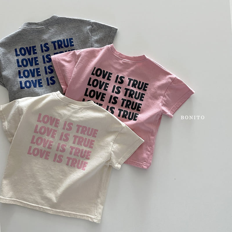 Bonito - Korean Baby Fashion - #babyclothing - Love Is True Tee - 4