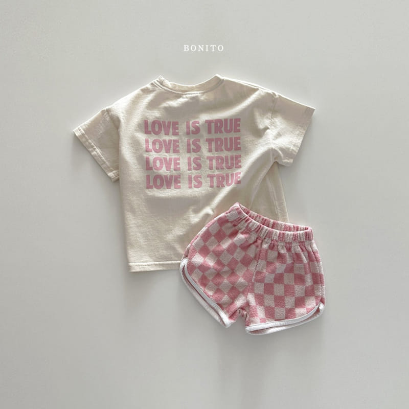 Bonito - Korean Baby Fashion - #babyfever - Love Is True Tee - 5