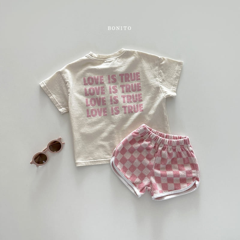 Bonito - Korean Baby Fashion - #babygirlfashion - Love Is True Tee - 6