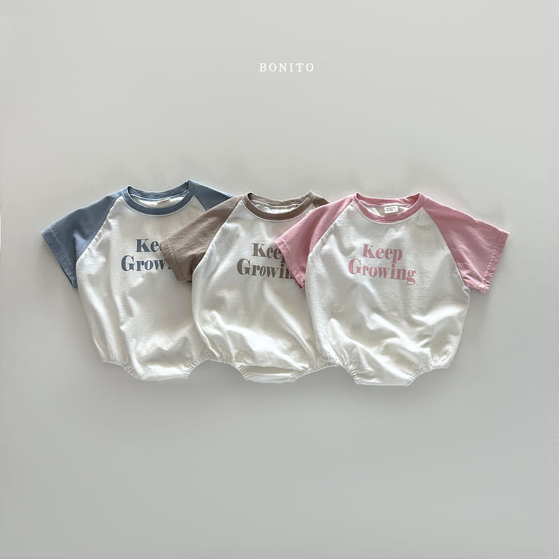 Bonito - Korean Baby Fashion - #babyootd - Keep Growing Body Suit