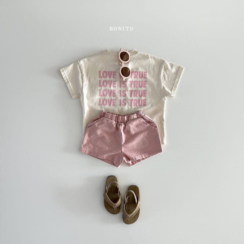 Bonito - Korean Baby Fashion - #babyootd - Love Is True Tee - 9