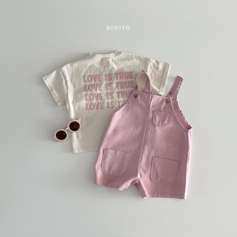 Bonito - Korean Baby Fashion - #babyoutfit - Love Is True Tee - 10