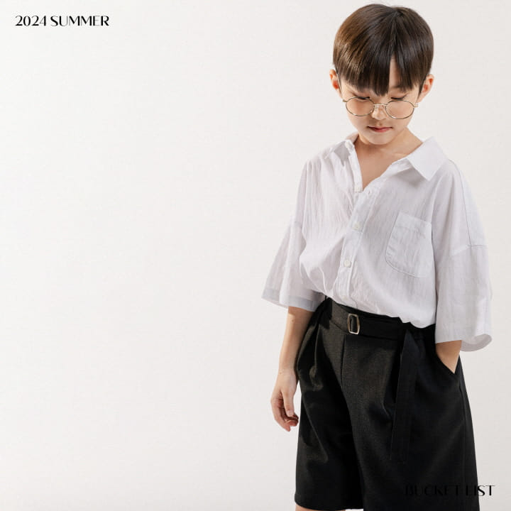 Bucket List - Korean Children Fashion - #Kfashion4kids - Ice Short Sleeve Shirt - 3