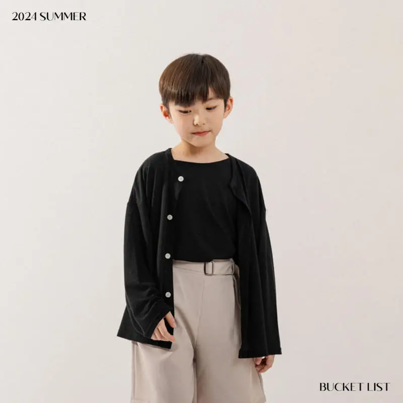 Bucket List - Korean Children Fashion - #childofig - Belt Slacks Shorts - 4