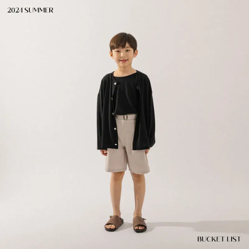 Bucket List - Korean Children Fashion - #discoveringself - Belt Slacks Shorts - 6