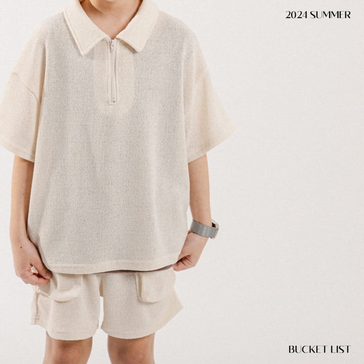 Bucket List - Korean Children Fashion - #kidsstore - Knit Pocket Shorts - 2