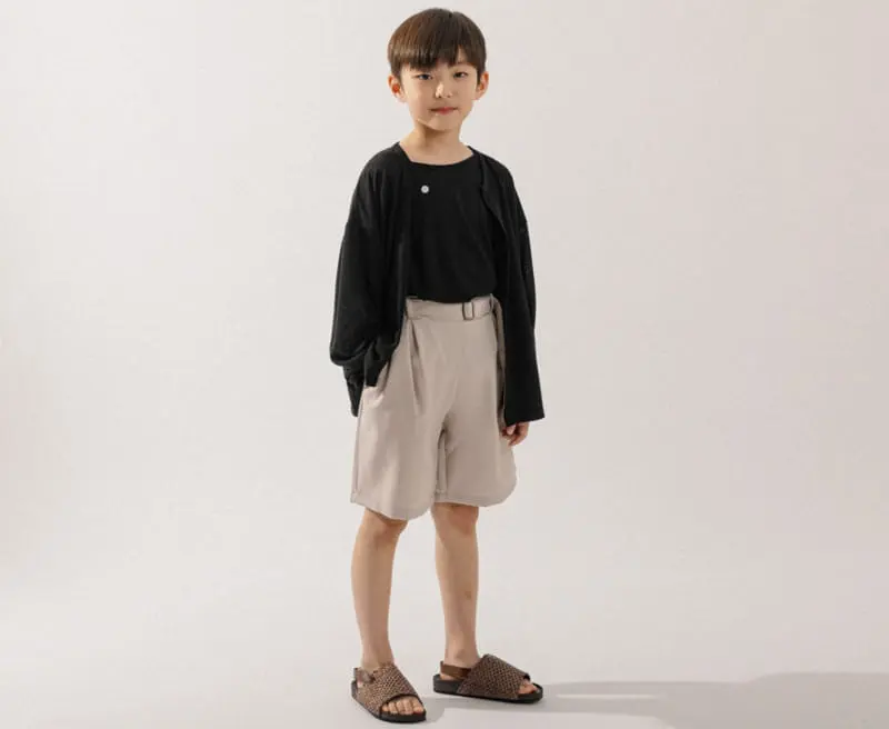 Bucket List - Korean Children Fashion - #kidsstore - Belt Slacks Shorts - 9