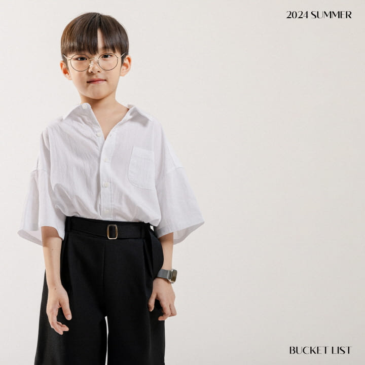 Bucket List - Korean Children Fashion - #kidzfashiontrend - Ice Short Sleeve Shirt - 2