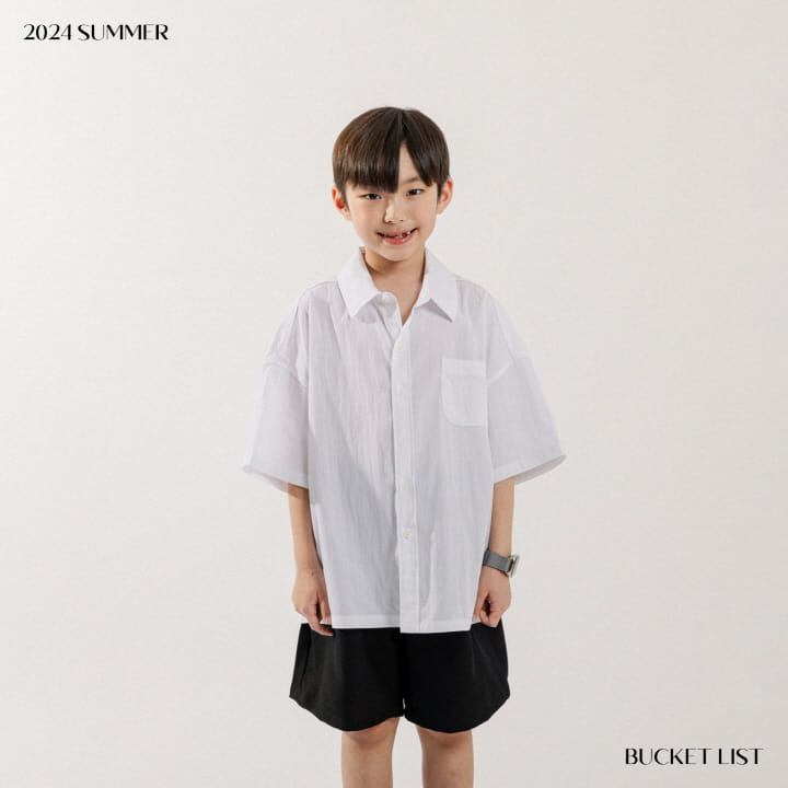 Bucket List - Korean Children Fashion - #Kfashion4kids - Ice Short Sleeve Shirt - 4