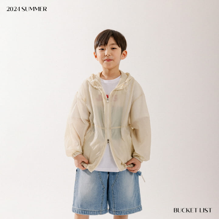 Bucket List - Korean Children Fashion - #stylishchildhood - See Through Hoody Windbreaker - 7