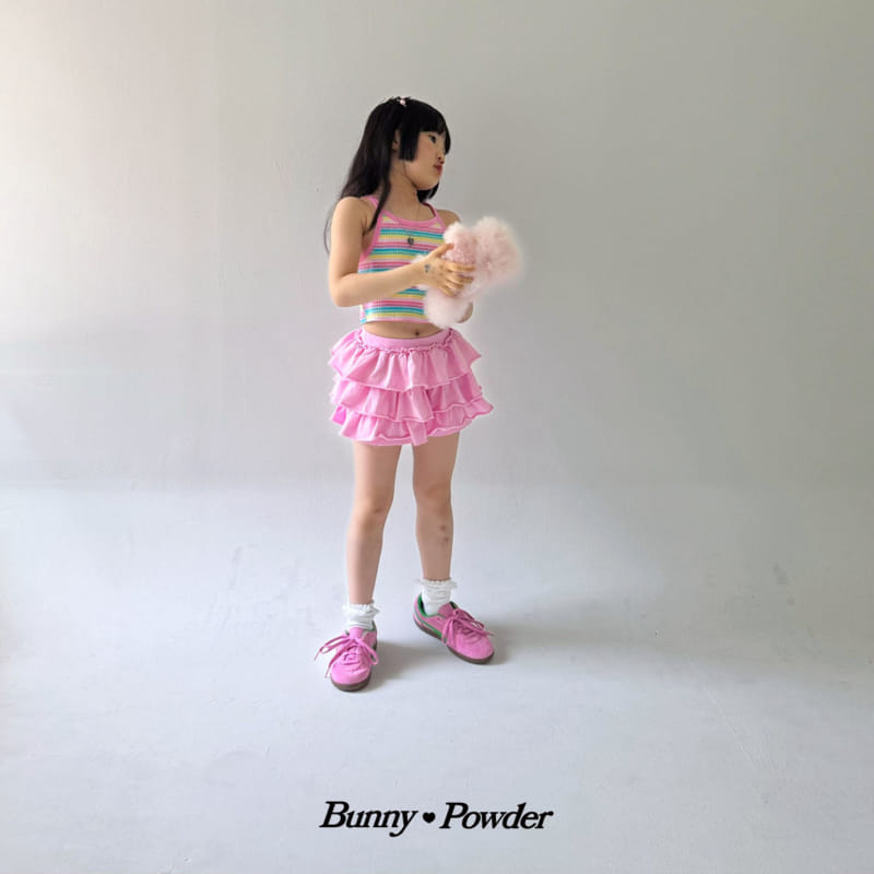 Bunny Powder - Korean Children Fashion - #Kfashion4kids - Barbi Kan Kan Skirt Pants - 6