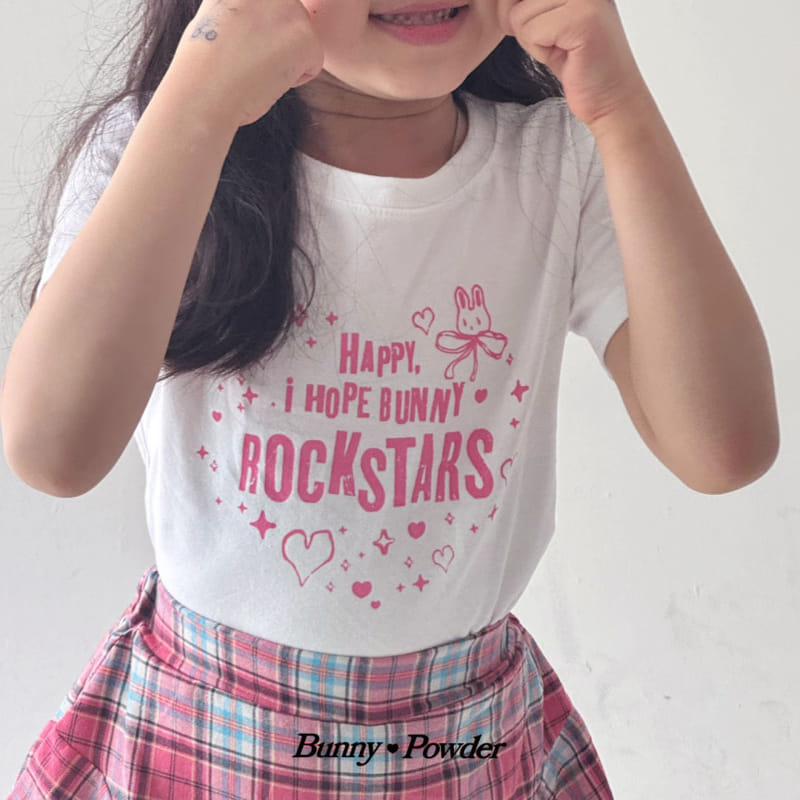 Bunny Powder - Korean Children Fashion - #childofig - Rockstar Tee - 6