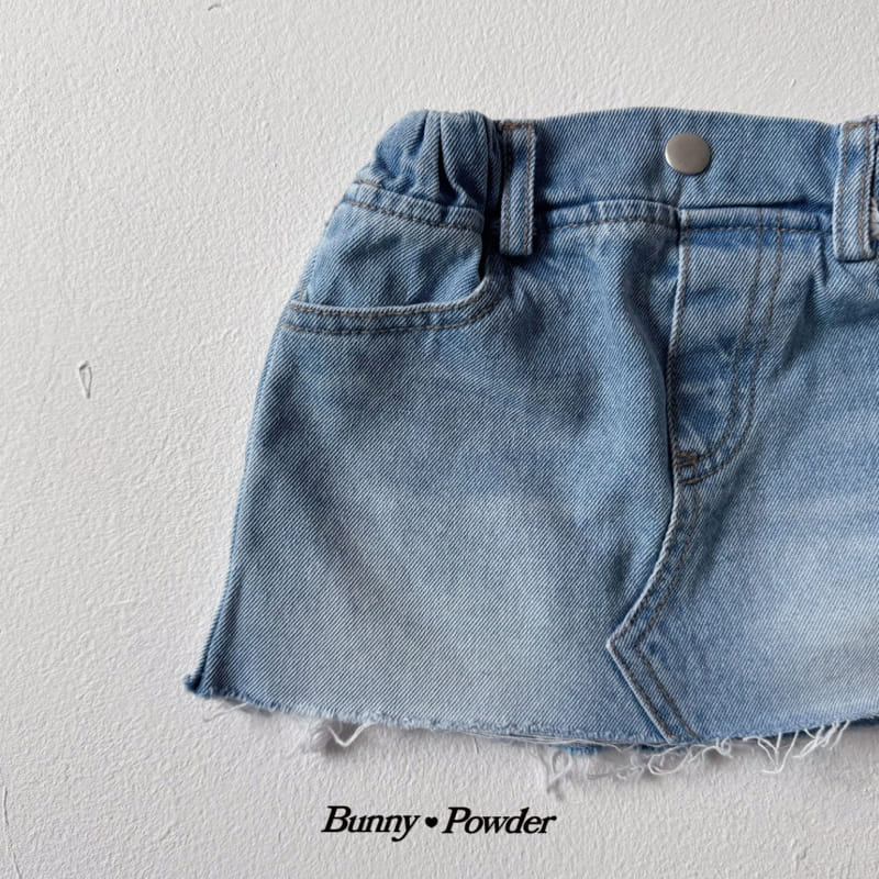 Bunny Powder - Korean Children Fashion - #childofig - Lexy Denim Skirt - 2