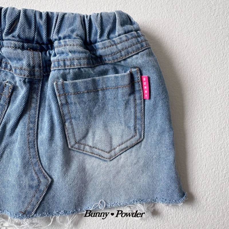 Bunny Powder - Korean Children Fashion - #childofig - Lexy Denim Skirt - 3